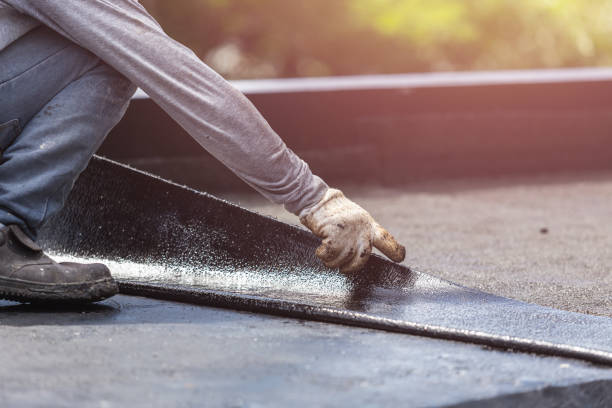 Professional Crawl Space Encapsulation technician working in Wickliffe, OH